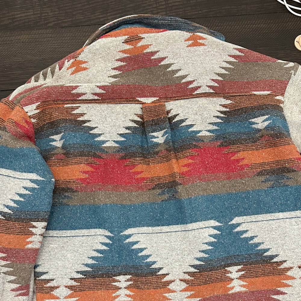 Multicolor Patterned Jacket - Picture 11 of 11